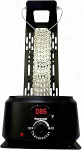 Bicycle Chain Wax Melting Pot, 17oz with Precise Temperature Control and Cooling Stand