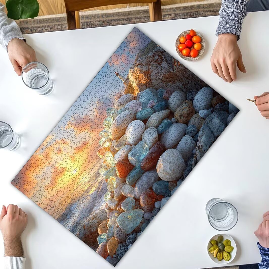 Puzzle 2000 Pièces Adultes, Puzzle 2000 Pieces Coucher Soleil, Cadeau -2160