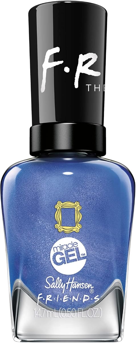 Sally Hansen Miracle Gel Friends Collection, esmalte de uñas, How You Bluein'?, 0.5 fl oz