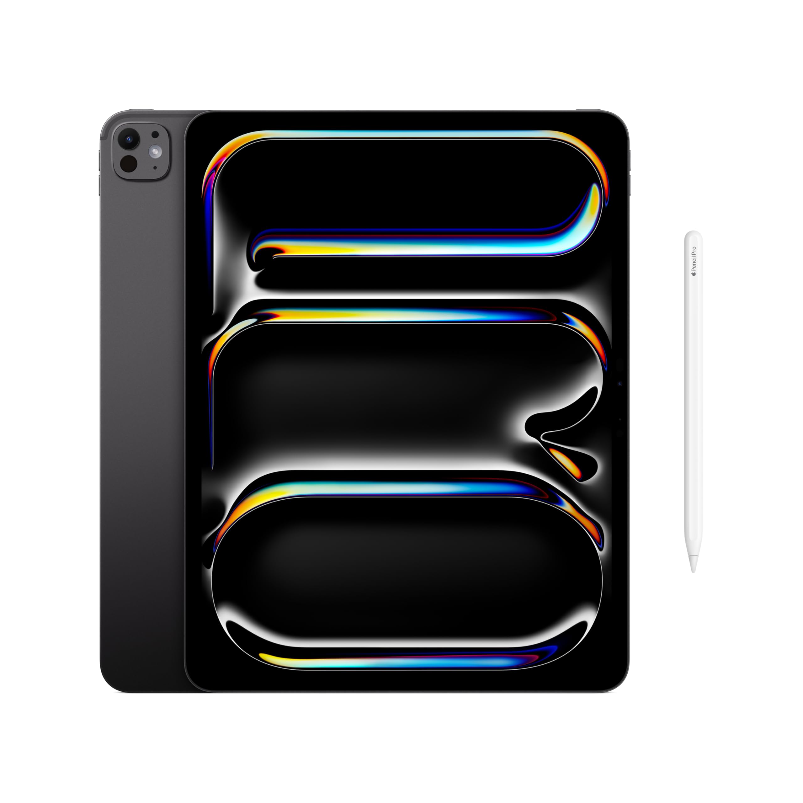 Apple iPad Pro 13-inch (M5): Ultra Retina XDR Display - 1TB, LiDAR Scanner, Wi-Fi 7 with N1, Face ID — Space Black with Apple Pencil Pro Wi-Fi 1TB Space Black Standard Glass With Apple Pencil Pro