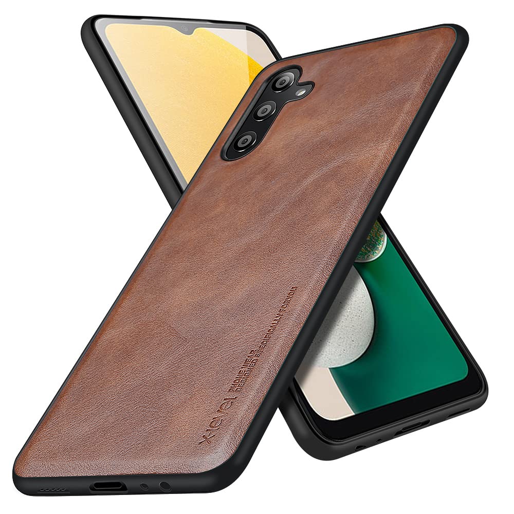 X-level for Samsung Galaxy A13 5G Case Premium PU Leather Cell Phone Cover for Women Men Elegant Soft TPU Bumper Shockproof Protective Cases Phone