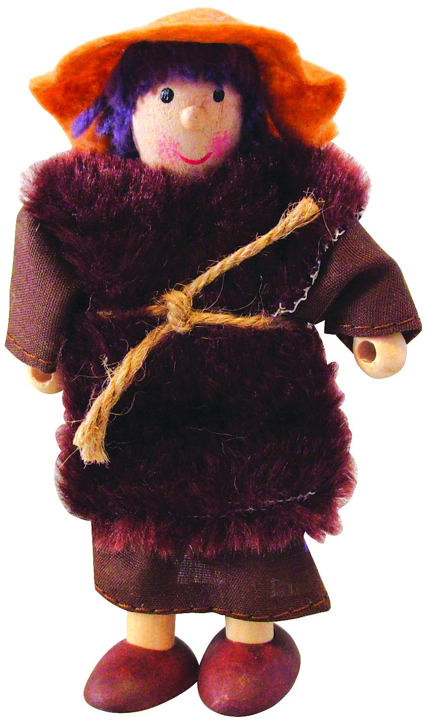 309-21 Krippenfiguren Set klein - Weihnachten Weihnachtsgeschichtehte