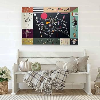 Amazon.co.jp: Kandinsky The Whole ポスター 1940 年にワシリー