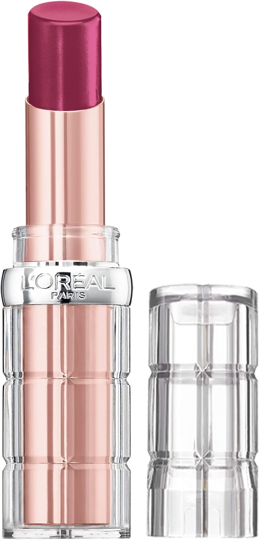 L’Oréal Paris L'Oreal (Wild Fig Plump) - Makeup Colour Riche Plump & Shine Lipstick, for Glossy, Radiant, Visibly Fuller Lips with an All-Day Moisturised Feel, Wild Fig Plump, 5ml