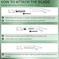 Vista 4 de Paquete de 21 cuchillas de bisturí #11 con mango de bisturí de acero inoxidable, cuchillos de laboratorio y herramienta de dermaplaning para cara