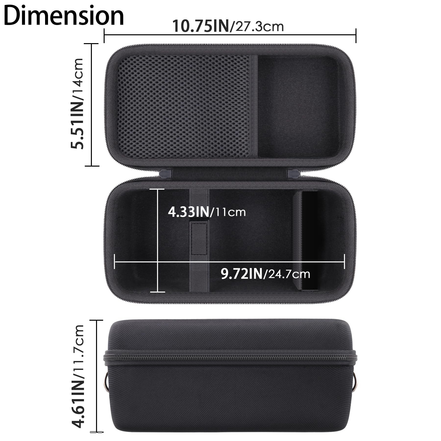 co2CREA cassa custodia borsa per Sonos Play Altoparlante Portatile, Compatibile con il supporto di ricarica(solo scatola,Case Only)