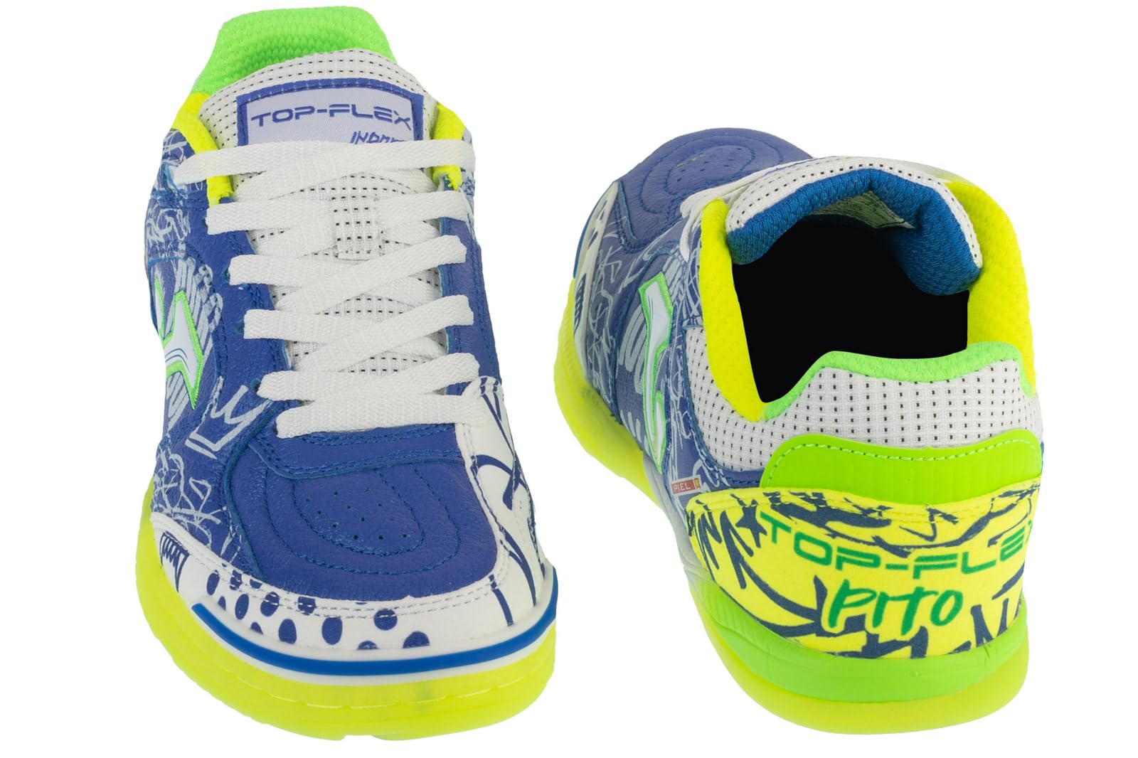 Joma Top Flex 2564 IN TOPW2564IN, Herren, Hallenschuhe, Royal Blue Pito