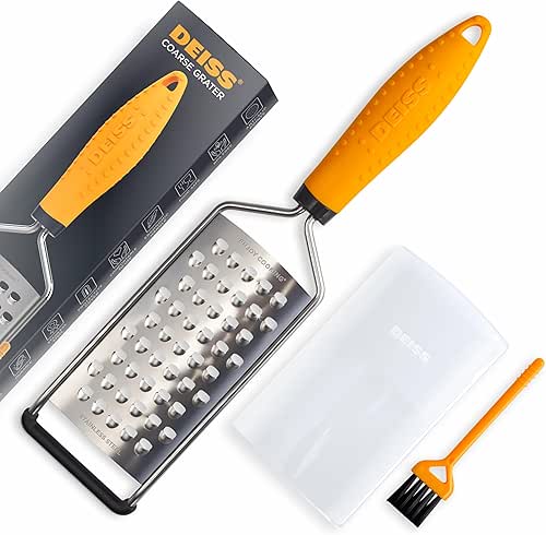 Deiss PRO Coarse Grater & Hand Held Cheese Grater -