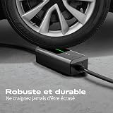 VDLPOWEREU Chargeur Voiture Electrique 3,68kW | 6-16A | 10M, EV Chargeur Schuko Type 2 Courant Commutable avec Affichage, Câble Recharge Véhicule Electrique Rapide IP65 (IEC62196-2) - 7