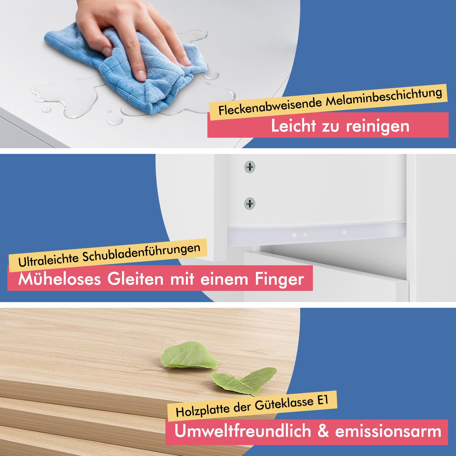 ALFORDSON Schminktisch Spiegel, Makeup Vanity 4 Schubladen und Aufbewahrungshocker, 90 cm Lange Schreibtischplatte, verstellbare LED-Leuchten, Schlafzimmer-Frisiertisch Frauen Mädchen,Weiß
