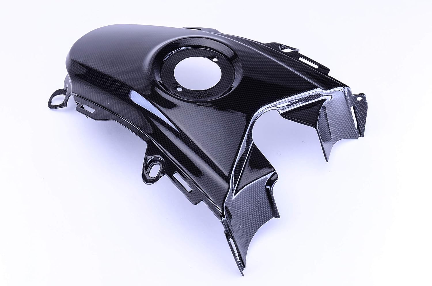 Bestem CBDU-HPM13-TKC Carbon Fiber Tank Cover for Ducati Hypermotard 2013
