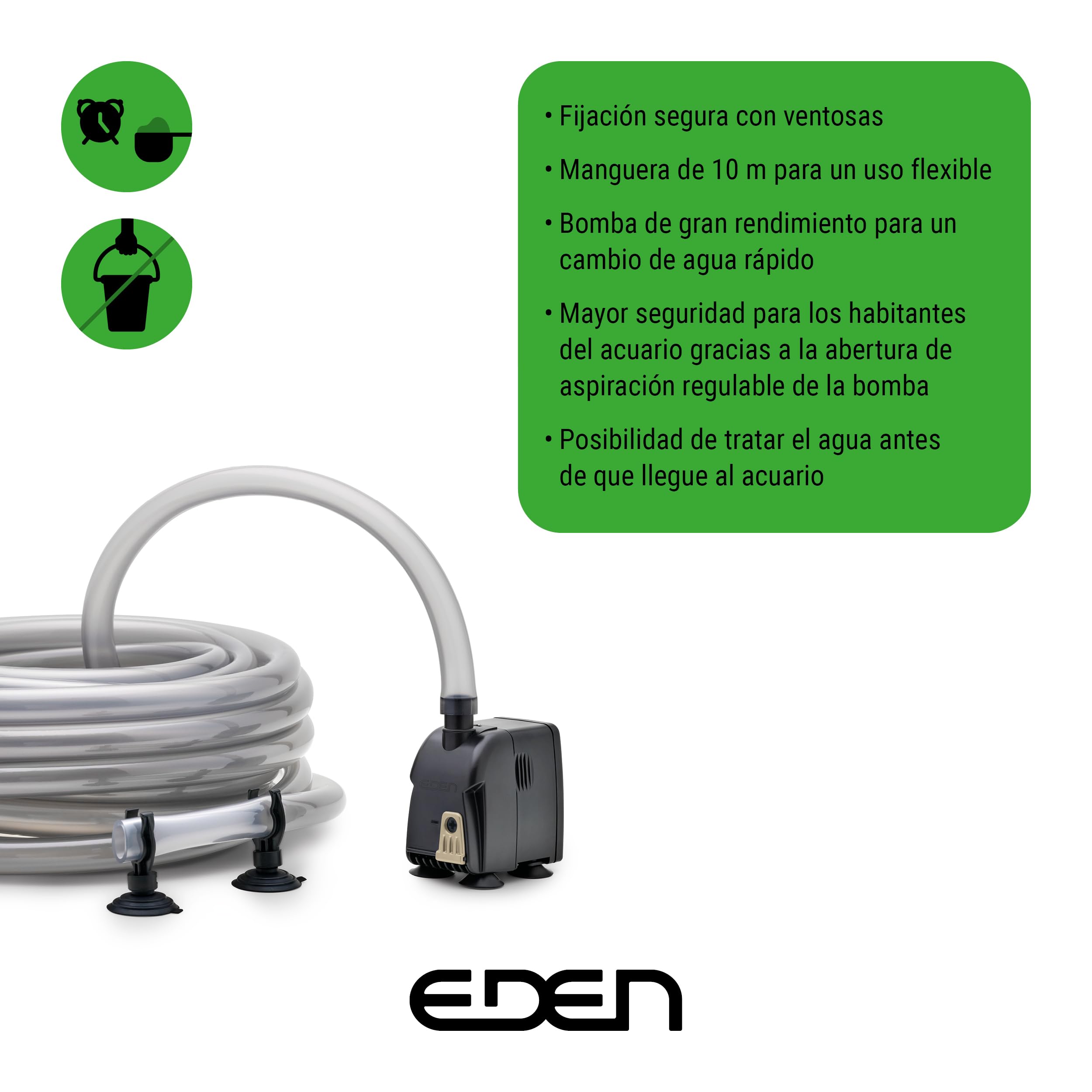 EDEN CDA 600 Sistema de Cambio de Agua