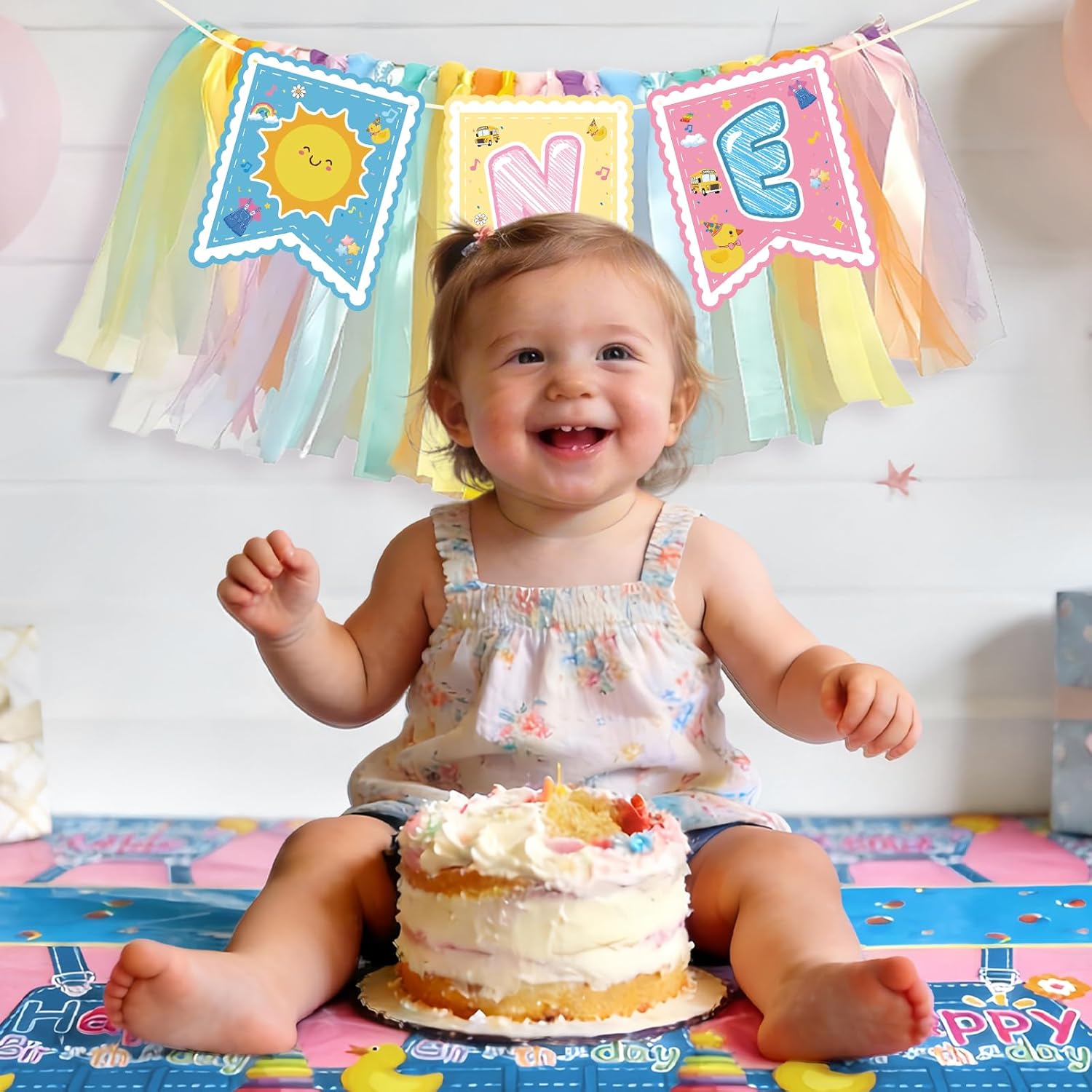 3 pcs English Teacher Birthday Tablecloth, Cartoon Teacher Plastic Tablecloths, 54inch x 108inch Party Tablecovers for Fans Girls Boys Kids Birthday Classroom Decor Birthday Party Supplies