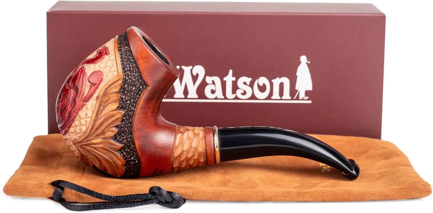 Dr. Watson - Tobacco Pipe, Collectable Series, Handcrafted, GOT Style (Dragon)