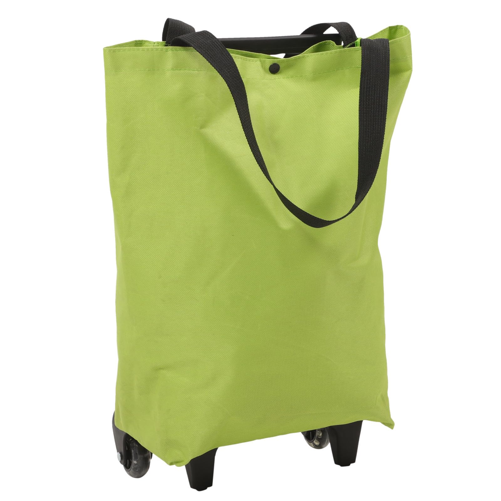 Borsa Spesa con Ruote Verde, Trolley Pieghevole Oxford