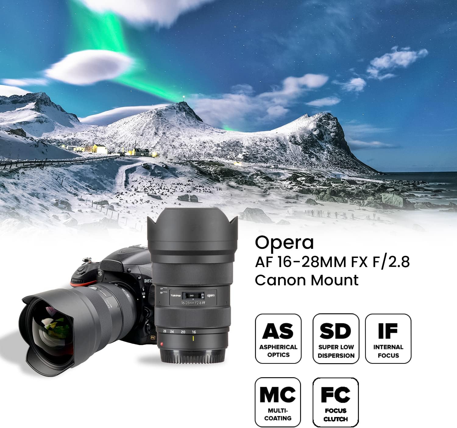 Tokina Opera 16-28mm F2.8 for Canon EF Mount, TOK300016