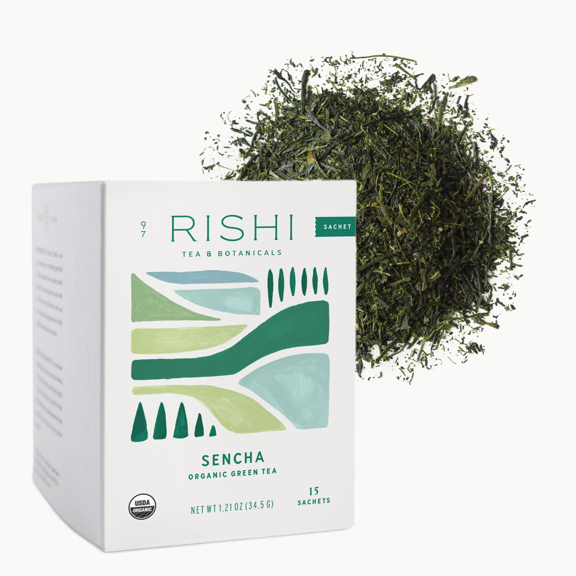 RISHI Organic Sencha, 15 CT