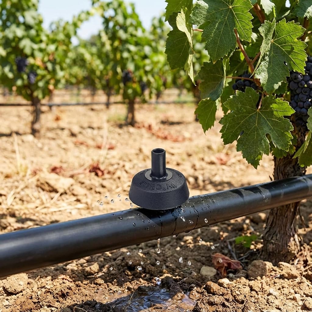 Suinga 500 x GOCCIA AUTOCOMPENSANTE E ANTIDRENANTE 4 LITRI ALL'ORA Gocciolatore per irrigazione agricola