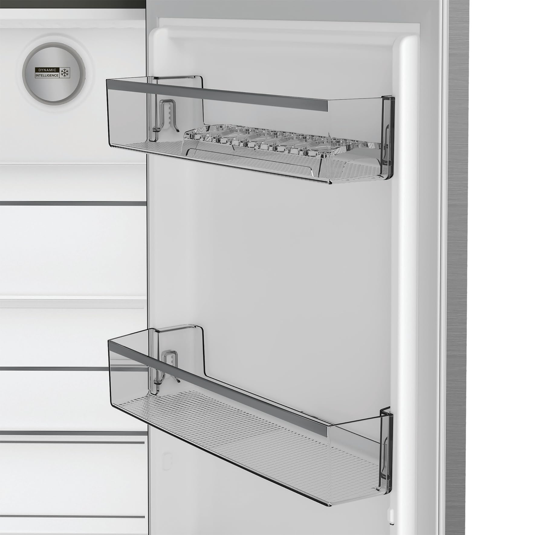 Bauknecht SBS IW D90 PEARL Side by Side Kühl-Gefrierkombination/Inverter Kompressor/Wasser- und Eiswürfelspender/FreshShield/ElegantFit/Dual Cool Total NoFrost