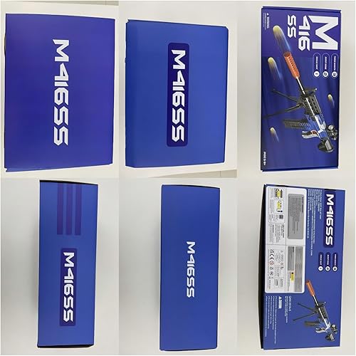 Vista 9 de Toy Gun Automatic Sniper Rifle -3 Modes Toy Foam Blasters with Tactical Vest, Bipod, 2 Clips and 150 Darts, Electric Toys for Boys Age 8-12 Gifts