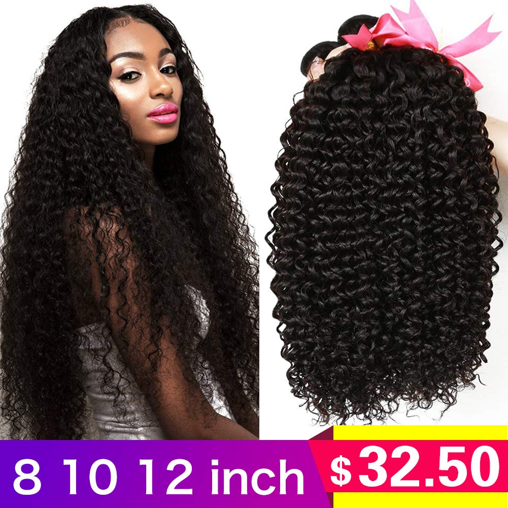 Clarolair 9a Brazilian Curly Hair 3 Bundles Brazilian Kinky Curly
