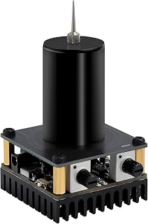 JZENT Miniature Tesla Coil SSTC Desktop Toy Wireless Transmission Teaching Demonstration Experiment Model JE-18