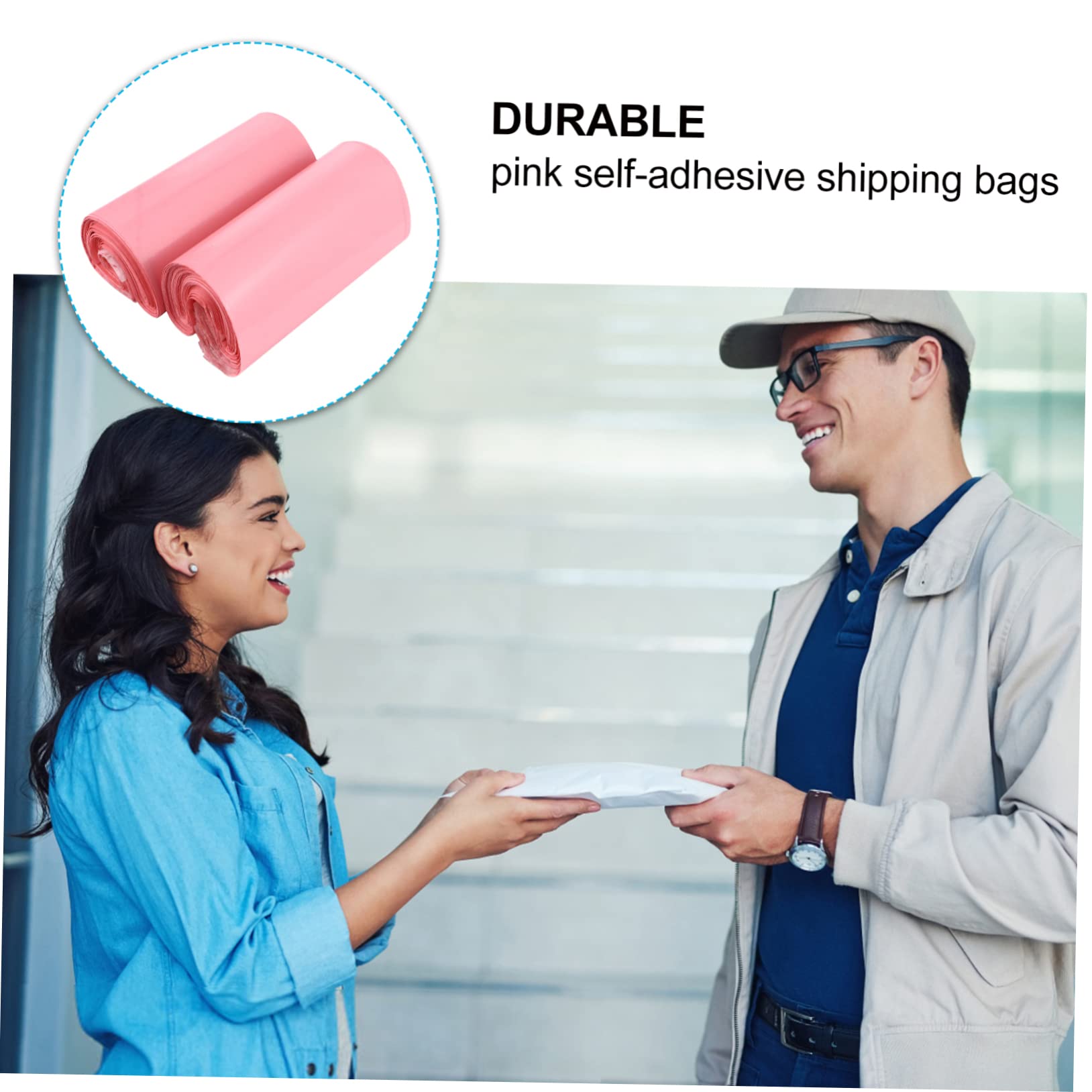 Operitacx 600pezzi Buste Impermeabili Per Spedizioni Sacchetti Autoadesivi Per Abbigliamento e Accessori Resistente Shirt e Media