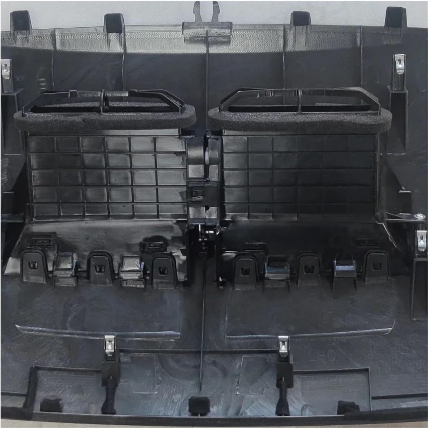 Car Finisher-Instrument Panel Cover Fit For Nissan Tiida 2005-2011 Front board Middle Conditioner Outlet Vents Cover(Single panel- left)