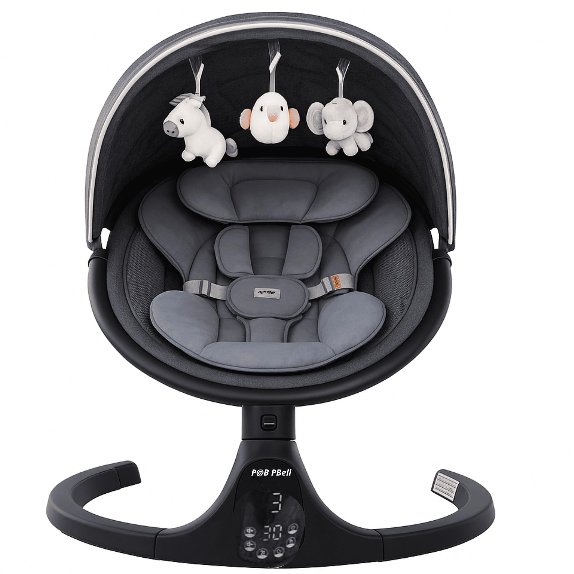Baby Swings for Infants, Infant Swing, 3 Seat Positions, 5 Point