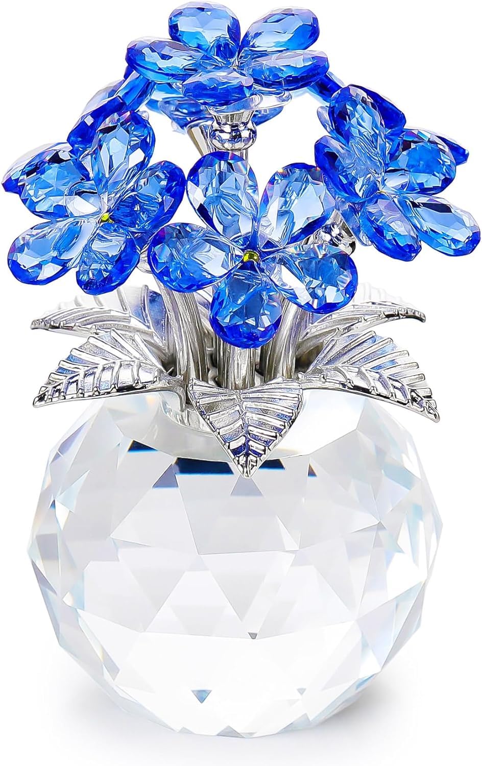 Qianwei Crystal Forget Me Not Figurine