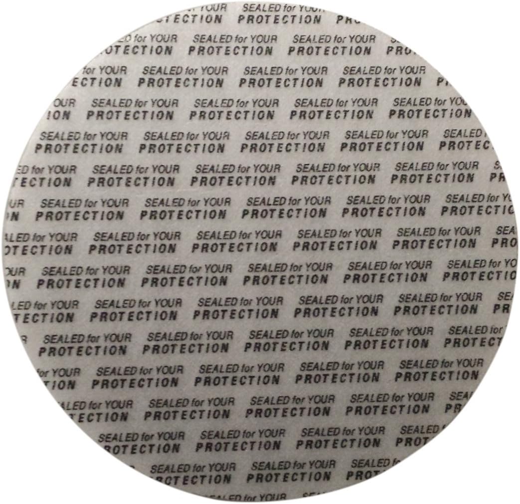 Foam Tamper Seal 89mm Cap Liner Sealed for your Protection (50)