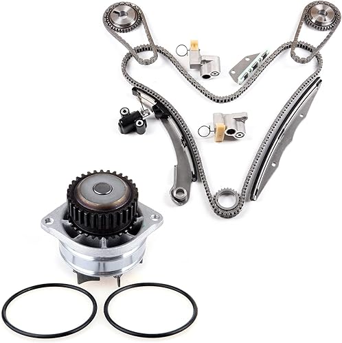 Miniatura 1 de SCITOO Kit de cadena de distribución del motor con bomba de agua - 13028-ZK01C AW9426 apto para NISSAN NV2500 para Pathfinder NV1500 Xterra Frontier