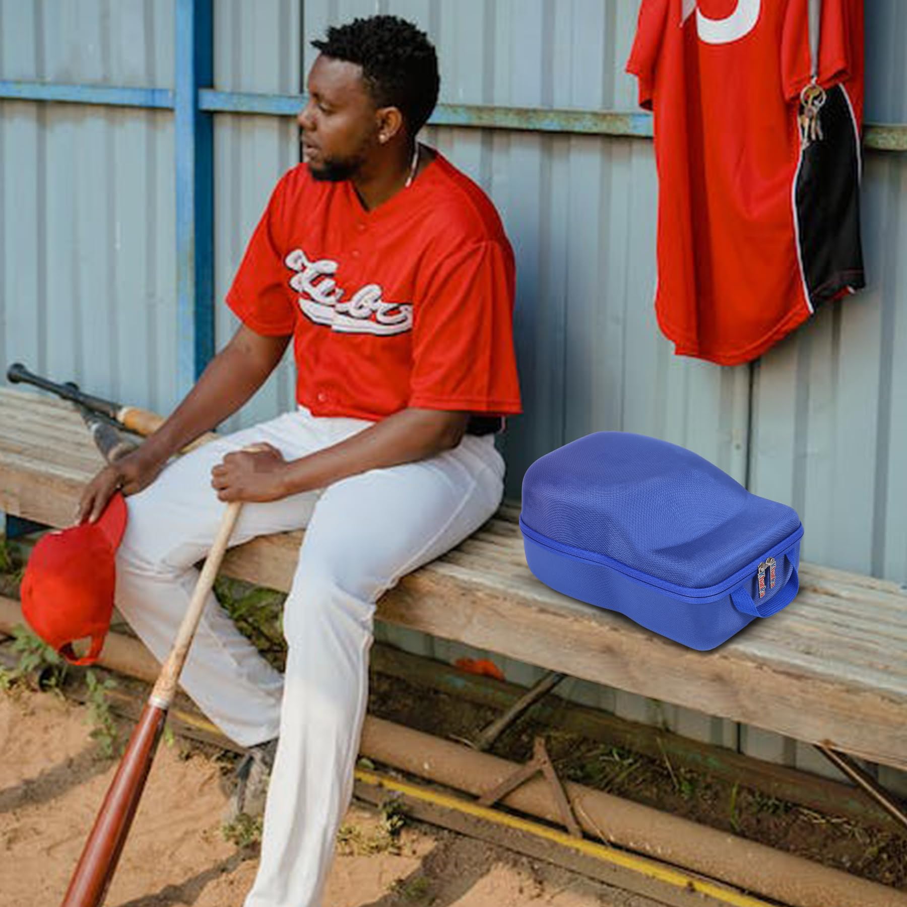 khanka Bolsa de Transporte rígida Compatible con Gorras de béisbol. Este Organizador Puede Proteger hasta 8 Sombreros