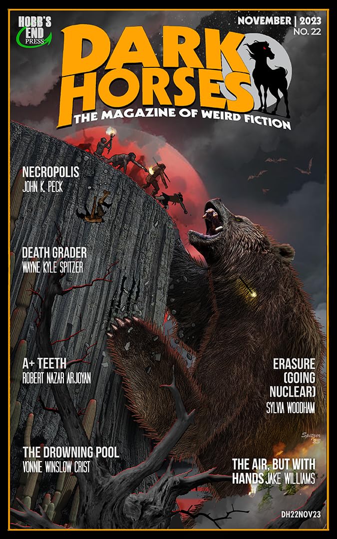 Cover of Dark Horses: The Magazine of Weird Fiction, November 2023