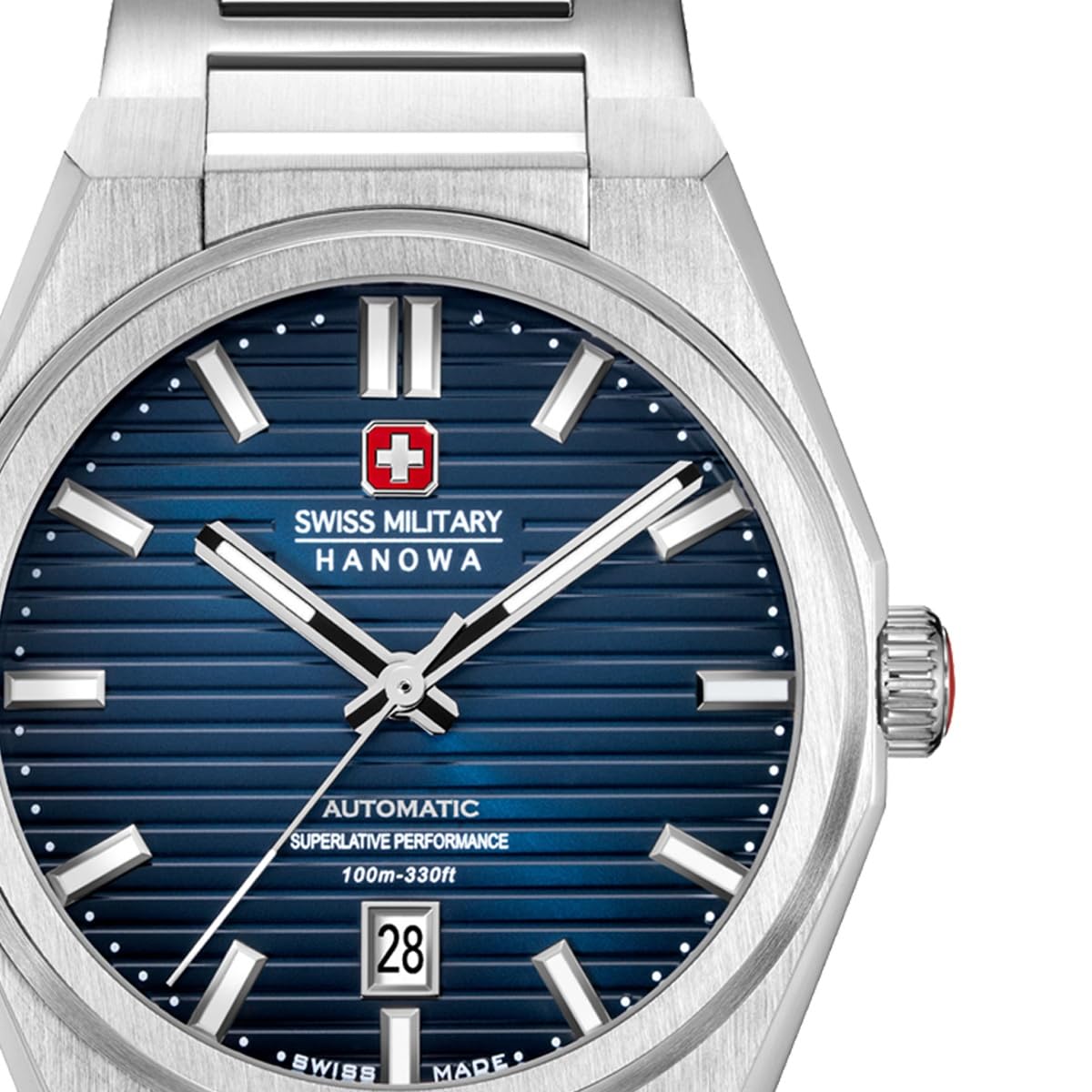 Swiss Military Hanowa SMWGL0006901 Avalanche - Reloj automático para Hombre (Acero Inoxidable, 42 mm)