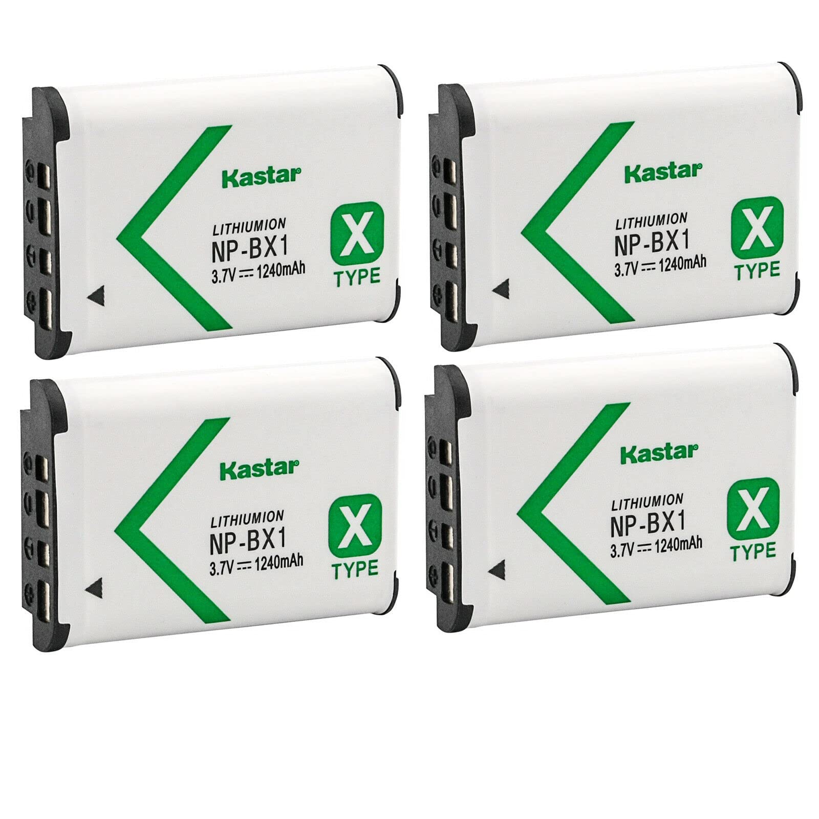 Amazon.com : Kastar 4-Pack NP-BX1 Battery Replacement for Sony ZV