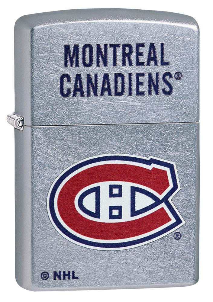Zippo NHL Street Chrome Pocket Lighter