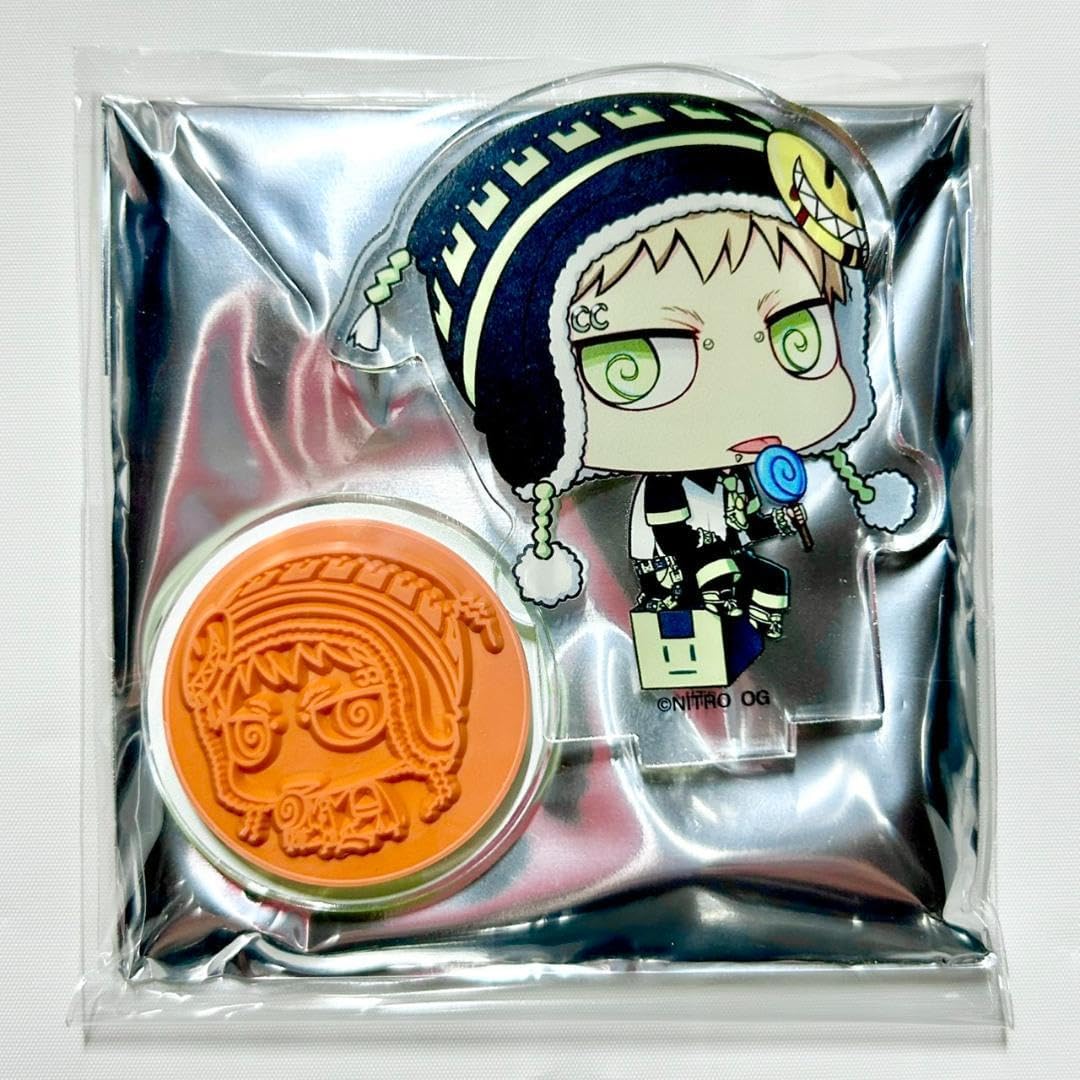 ⑭ニトロキラル展くじ アクリルスタンプドラマダノイズ キラメモ