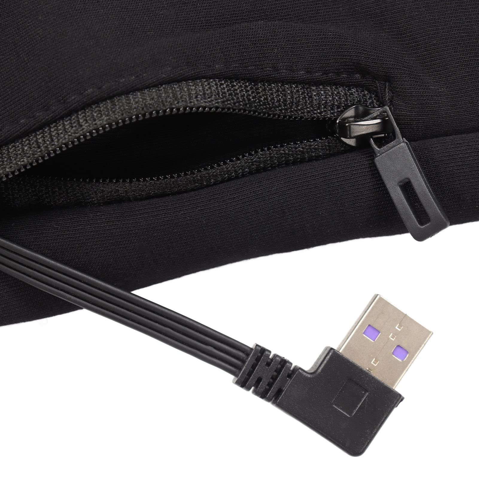 Pantaloni Riscaldati da Uomo, Pantaloni Riscaldanti Elettrici Comodi e Morbidi a Riscaldamento Rapido per Lo Sci (L)