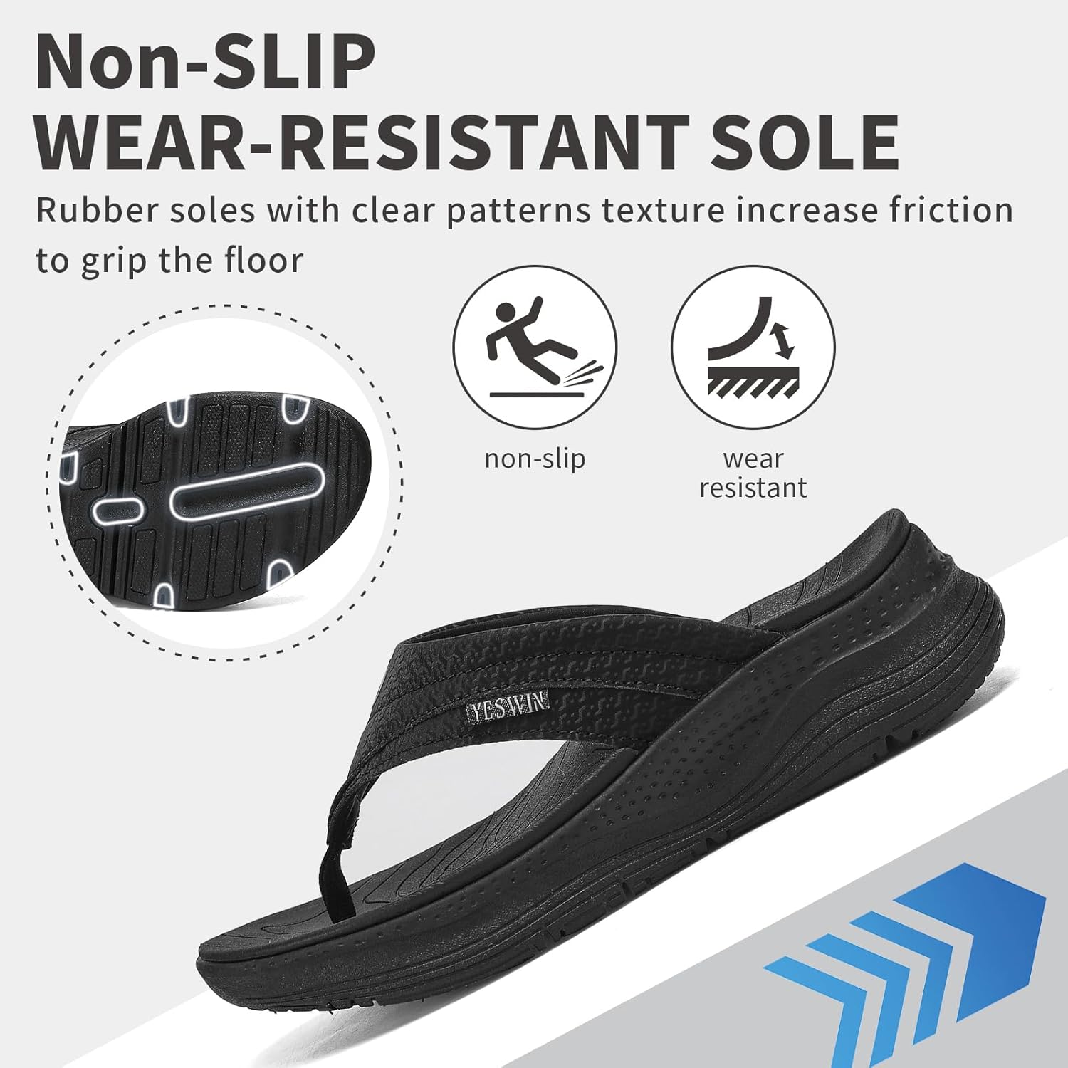 Women's Orthotic Platform Flip Flop with Arch Support Ladies Comfortable Recovery Walking Thong Sandals Slip On Indoor Outdoor for Summer Beach - Image 7