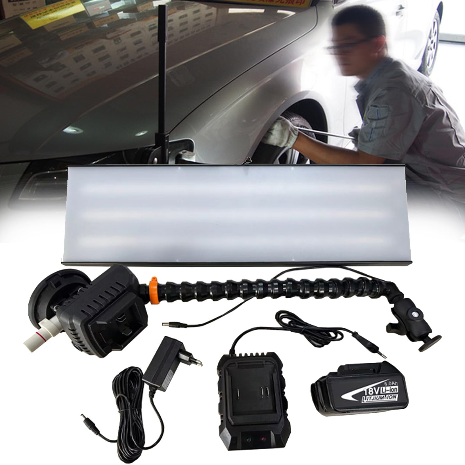 Auto Deuk Reparatie Licht, PDR Lamp Gereedschap, LED lijn rand licht dent reflector lamp, Draagbare Reparatie Lamp, LED Board Spotlight, Auto Deuk Reparatie Licht