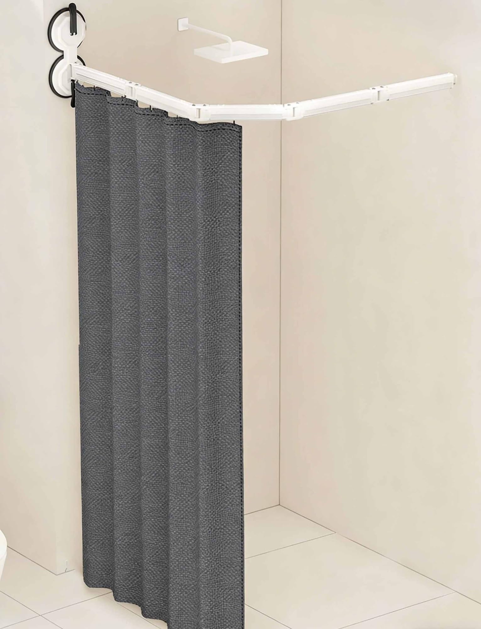 GLDYTVF Foldable Wall Mounted Towel Rack with Double Arm Heavy Duty Bathroom & Camper Storage Solution Space Saving Design for Towels and Accessories