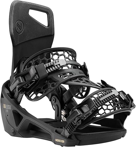 Miniatura 27 de Nidecker Supermatic Snowboard First Universal, de doble entrada, encuadernación automática, cómoda y confiable como una encuadernación regular