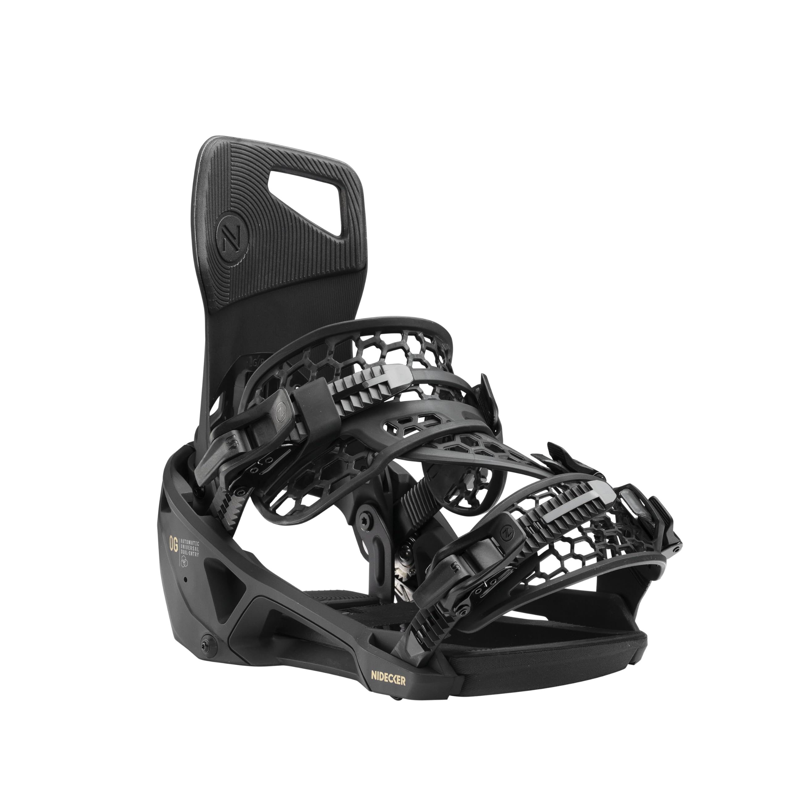 Nidecker Supermatic Snowboard Fijación Automática Universal Doble Entrada