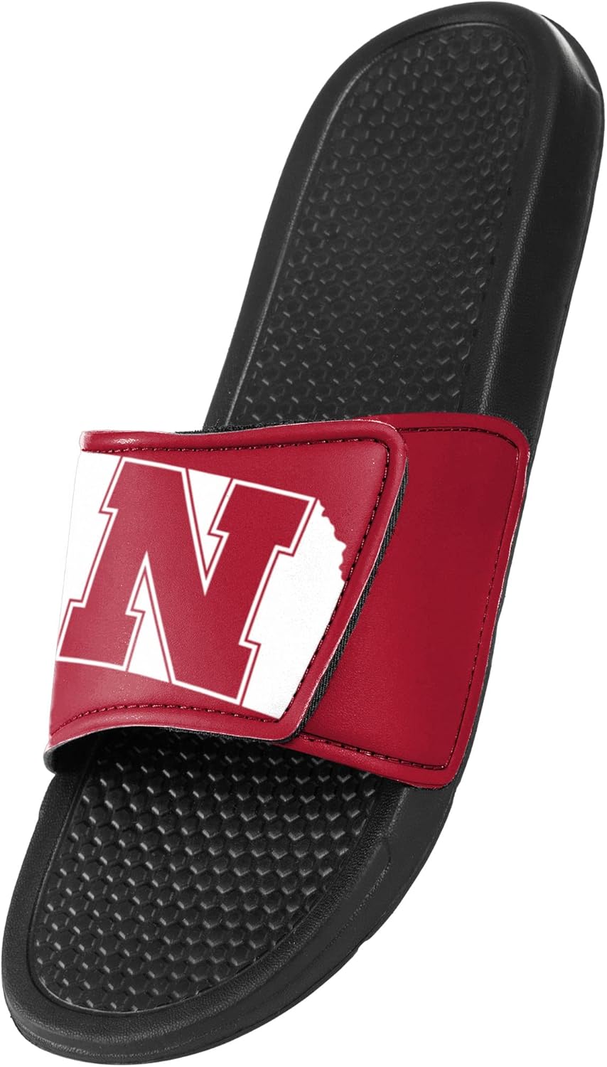 FOCON NCAA Mens Cropped Big Logo Slides