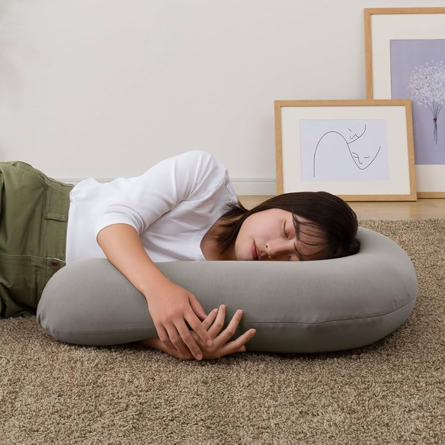 人をダメにするクッション　ニトリ　グレー　新品未使用 ニトリ ビーズクッション角丸 (ビッグ グレー) : ニトリ Yahoo