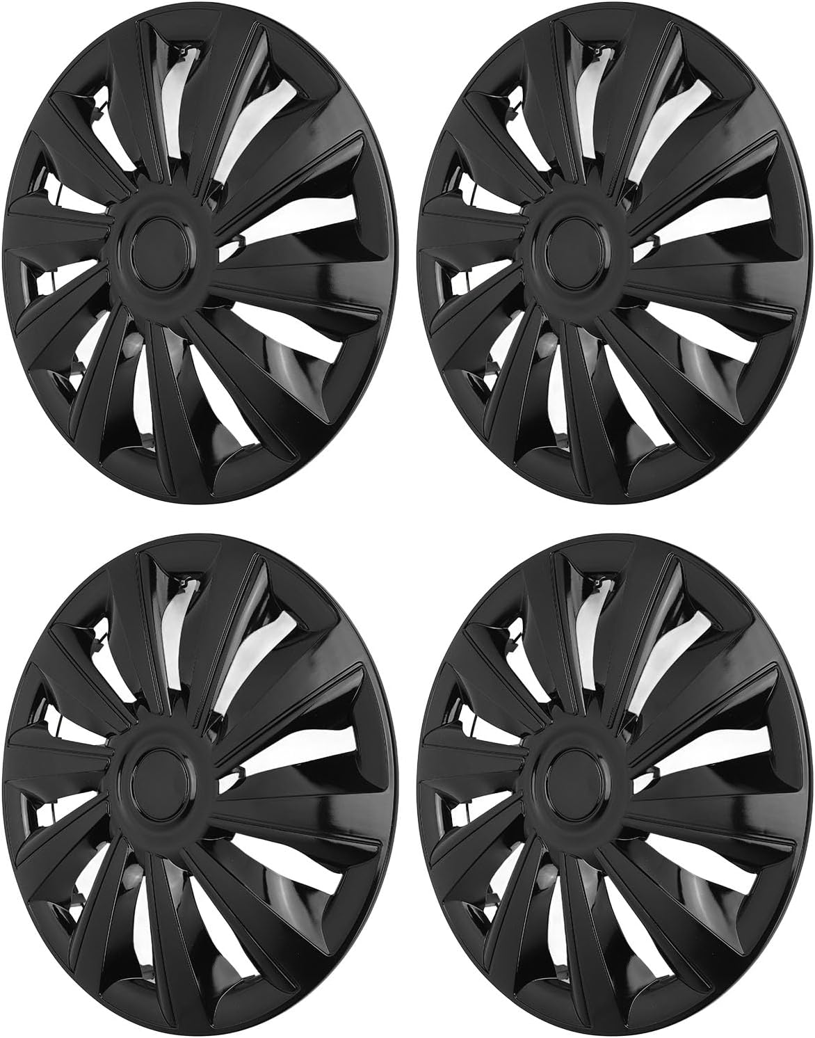 Fit 14-Inch Wheel Hubcap Set of 4, ABS for Steel Wheel
