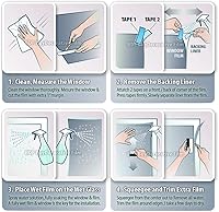 Vista 5 de BDF S03 - Película para ventana, espejo altamente reflectante, privacidad diurna y control solar, color plateado (extremadamente oscuro), 48