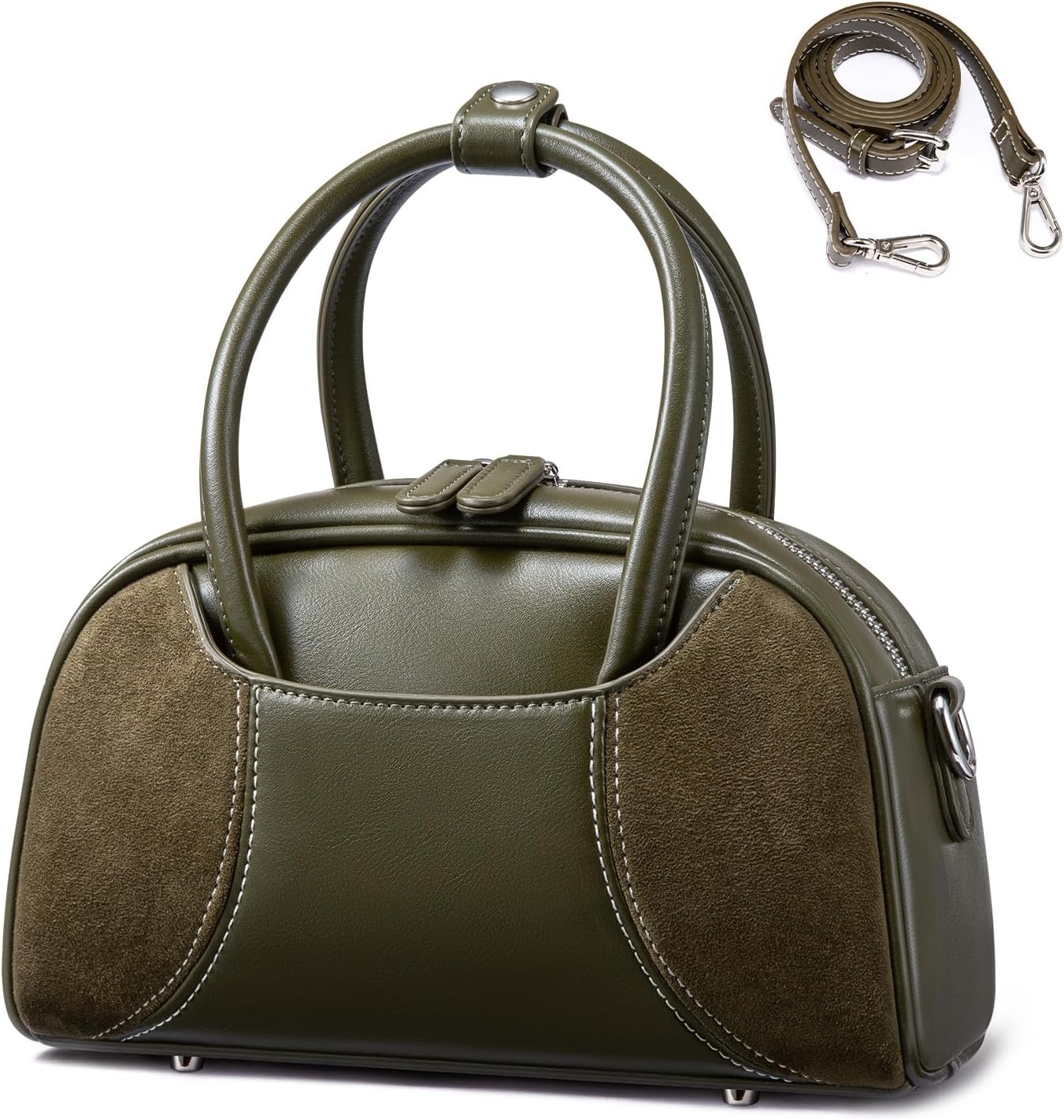 LOVEVOOK Shoulder Bag for Women – Small Purses for Women Trendy Handbags Mini Vintage Hobo Clutch with Detachable Strap