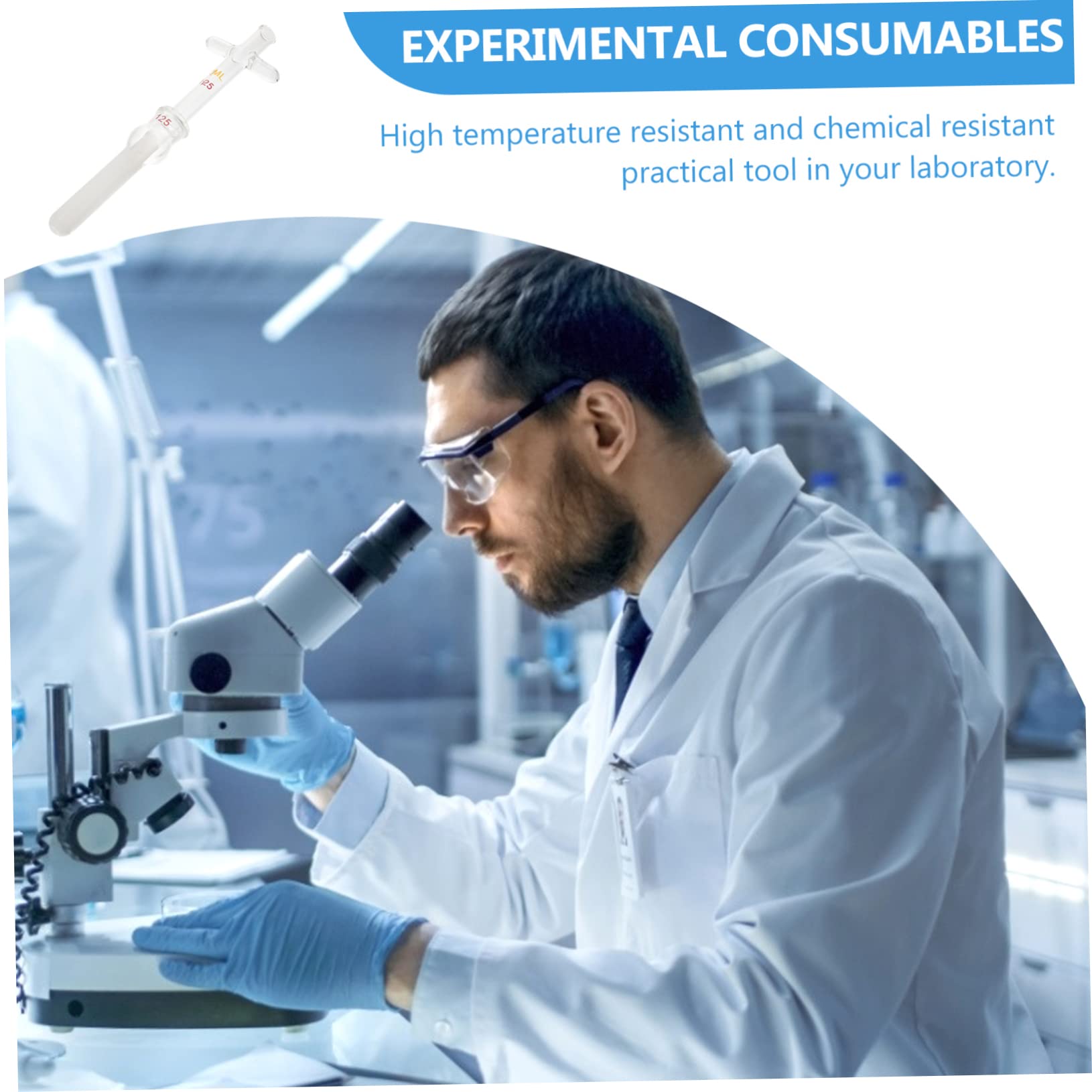 MUSISALY Glass Tissue Homogenizer for Lab Heavy Duty Pestle Grinder Thick Glass Random Tube Number